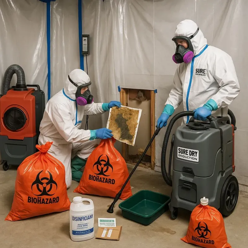 Contaminated Water Handling Protocols process in Sheffield Lake, OH